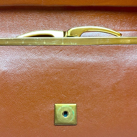 Vintage Corbeau Ostrich Tan Leather Wallet - Picture 7 of 12